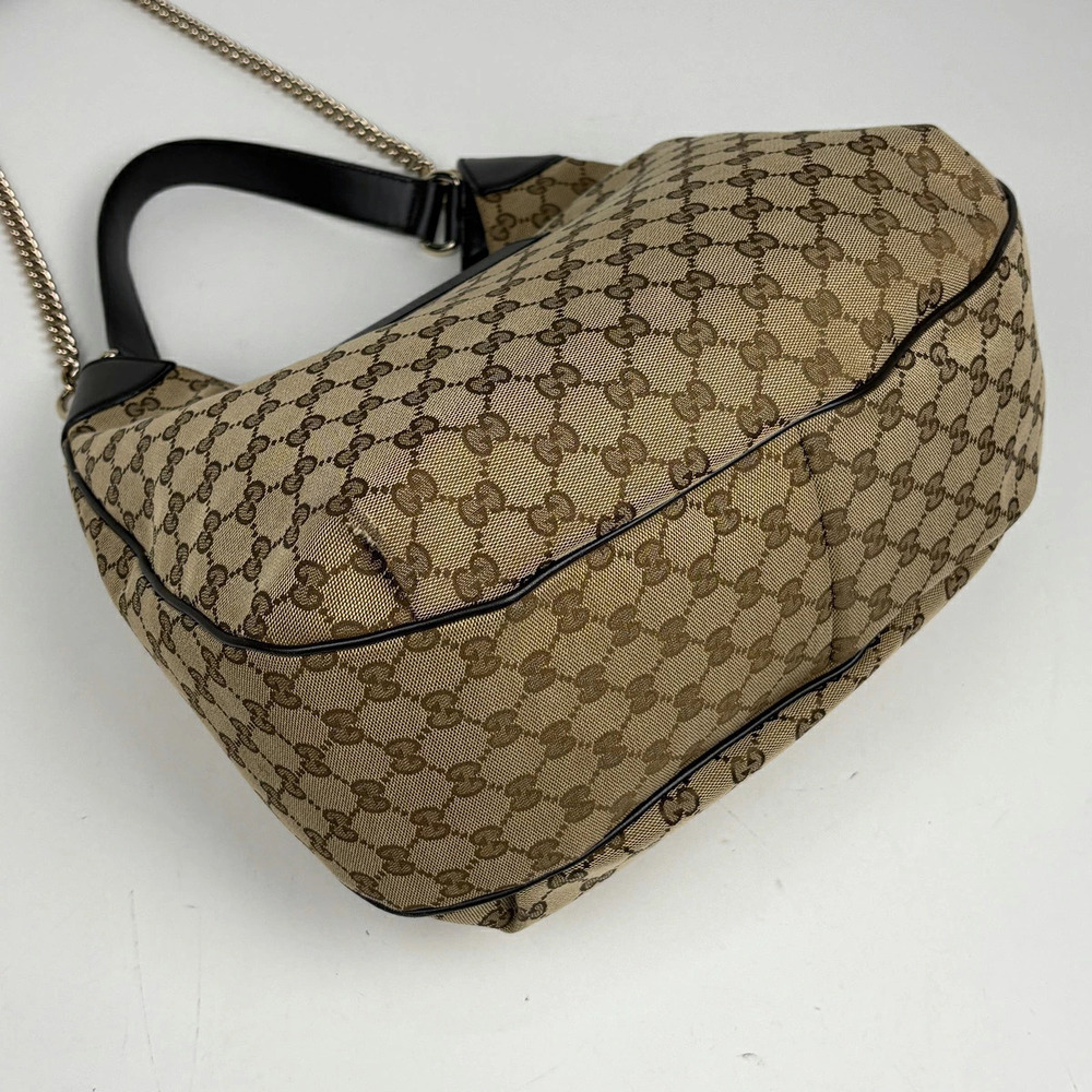 Gucci GG shoulder bag Hobo canvas brown - Picture 2 of 7